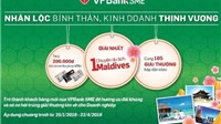 Cơ hội du lịch Maldives khi vay vốn tại VPBank