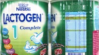 Bảng giá sữa bột Nestle Lactogen cập nhật tháng 2/2017