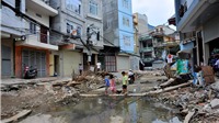 Hà Nội: Khốn khổ vì dự án cải tạo mương cứ mưa là ngập