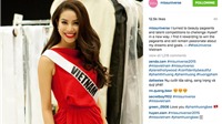 Hoa hậu Phạm Hương được cấp quyền quản lí trang mạng xã hội Hoa hậu hoàn vũ