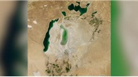 Biển Aral tại Trung Á sắp bị xóa sổ khỏi bản đồ thế giới.