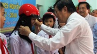 Long An: Lễ khai giảng đầu tiên của trường THCS Nguyễn Văn Chính