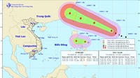 Dự báo thời tiết đêm 11 ngày 12/9/2017 khu vực Hà Nội và các vùng lân cận