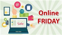 Tưng bừng khuyến mãi trong ngày hội mua sắm Online Friday