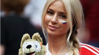 CĐV nữ hot nhất nước Nga lại đốn tim các chàng trai