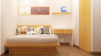 Thiết kế thông minh cho phòng ngủ có diện tích 11 m2