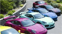 Bộ sưu tập Porsche đầy màu sắc của Lisa Taylor