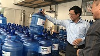 Hà Nội: Dừng hoạt động 7 cơ sở sản xuất nước uống đóng chai, bình