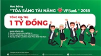 Ra mắt Quỹ học bổng tài năng VPBank 2018