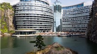 Khách sạn Mỏ đá Shimao cao tầng ngầm đầu tiên trên thế giới