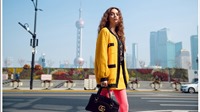 Dấn ấn thời trang hiệu Gucci của Hồ Ngọc Hà tại Bến Thượng Hải