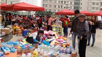 Cư dân chung cư háo hức tổ chức hội chợ Tết giữa lòng Hà Nội
