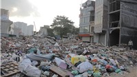 Đô thị vẫn lem nhem bởi rác thải xây dựng