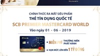 Chính thức ra mắt siêu phẩm thẻ tín dụng quốc tế SCB Premier Mastercard World