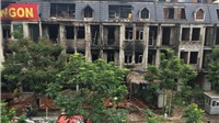 Khung cảnh hoang tàn sau vụ cháy khu cổng Thiên đường Bảo Sơn
