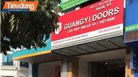 Cửa thép vân gỗ GUANGYI DOORS vi phạm luật quảng cáo, "tự nhận" là số 1 Việt Nam?