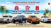 Nissan Việt Nam công bố bảng giá và chương trình khuyến mại tháng 4/2019