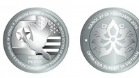 Kỷ niệm Hội nghị thượng đỉnh Mỹ - Triều:  Phát hành đồng xu bạc