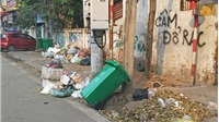 TP Phúc Yên: Tái diễn tình trạng rác thải ùn ứ ngập “bộ mặt” đô thị