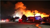 Cháy lớn tại khu công nghiệp Mỹ Phước 2