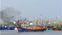 Nghệ An: Cháy tàu cá 520CV, thiệt hại gần 2 tỷ đồng