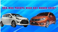 Chênh 43 triệu đồng, nên mua Toyota Wigo hay Honda Brio?