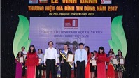 Home Credit Việt Nam giành giải thưởng Thương hiệu Gia đình tin dùng 2017