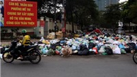 Công ty Minh Quân chậm trả lương công nhân, Hà Nội lại ngập trong rác