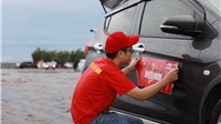 1.000 xe VinFast “chiếm sóng” sự kiện kỷ lục xếp bản đồ Việt Nam
