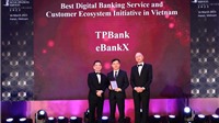 TPBank khẳng định vị thế ngân hàng số hàng đầu với giải thưởng của The Asian Banker