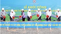 Hà Nội khởi công dự án đầu tư xây dựng tuyến đường nối cao tốc Pháp Vân - Cầu Giẽ với Vành đai 3