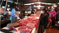 Thị trường ngày 4-4: Sức mua trầm lắng, giá thịt lợn tại chợ chưa giảm