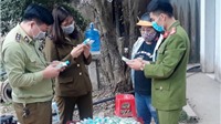 Hà Nội: Phát hiện cơ sở làm giả dung dịch rửa tay