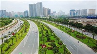 Hà Nội phân luồng giao thông để sửa chữa mặt đường chính Đại lộ Thăng Long