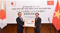 Việt Nam tặng khẩu trang y tế lần hai cho Nhật Bản phòng, chống COVID-19