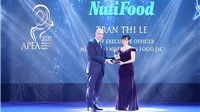 Nutifood lập “hat-trick” giải thưởng về doanh nghiệp và lãnh đạo xuất sắc châu Á
