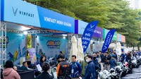 Sôi động ngày hội đổi xăng lấy điện của Vinfast trên khắp 3 miền 