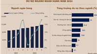 Bức tranh tăng trưởng tín dụng các nhóm ngành 