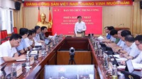 Phiên họp thứ nhất Ban Chỉ đạo chuyển đổi số ngành Tổ chức xây dựng Đảng 