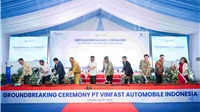 Vinfast chính thức động thổ nhà máy lắp ráp xe điện tại Indonesia 