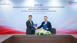 Vinrobotics hợp tác Infineon, phát triển công nghệ lõi cho người máy thế hệ mới