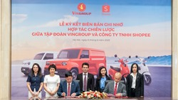 Vingroup và Shopee hợp tác chiến lược phát triển hạ tầng thương mại điện tử