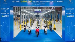 Vinfast xuất xưởng chiếc xe máy điện thứ 1 triệu 
