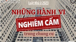  Những hành vi bị nghiêm cấm trong chung cư theo Luật Nhà ở 2023 