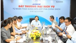 Tọa đàm “Đất thương mại dịch vụ - Từ nhận thức đúng đến đột phá chính sách”