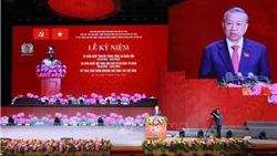 Tổng Bí thư Tô Lâm phát biểu tại Lễ kỷ niệm 80 năm Ngày truyền thống CAND