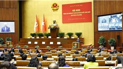 Chủ tịch Quốc hội chủ trì Hội nghị thông báo nhanh kết quả Đại hội XIV của Đảng