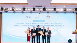  Đại diện duy nhất VN được LĐBĐ Châu Á công nhận là TT y học thể thao xuất 
