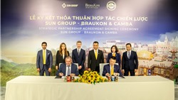 Sun Group hợp tác chiến lược với BrauKon & Camba phát triển thương hiệu bia 