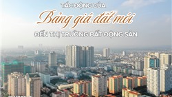 Tác động của bảng giá đất mới đến thị trường BĐS: Hà Nội sẽ "gánh" áp lực nào?